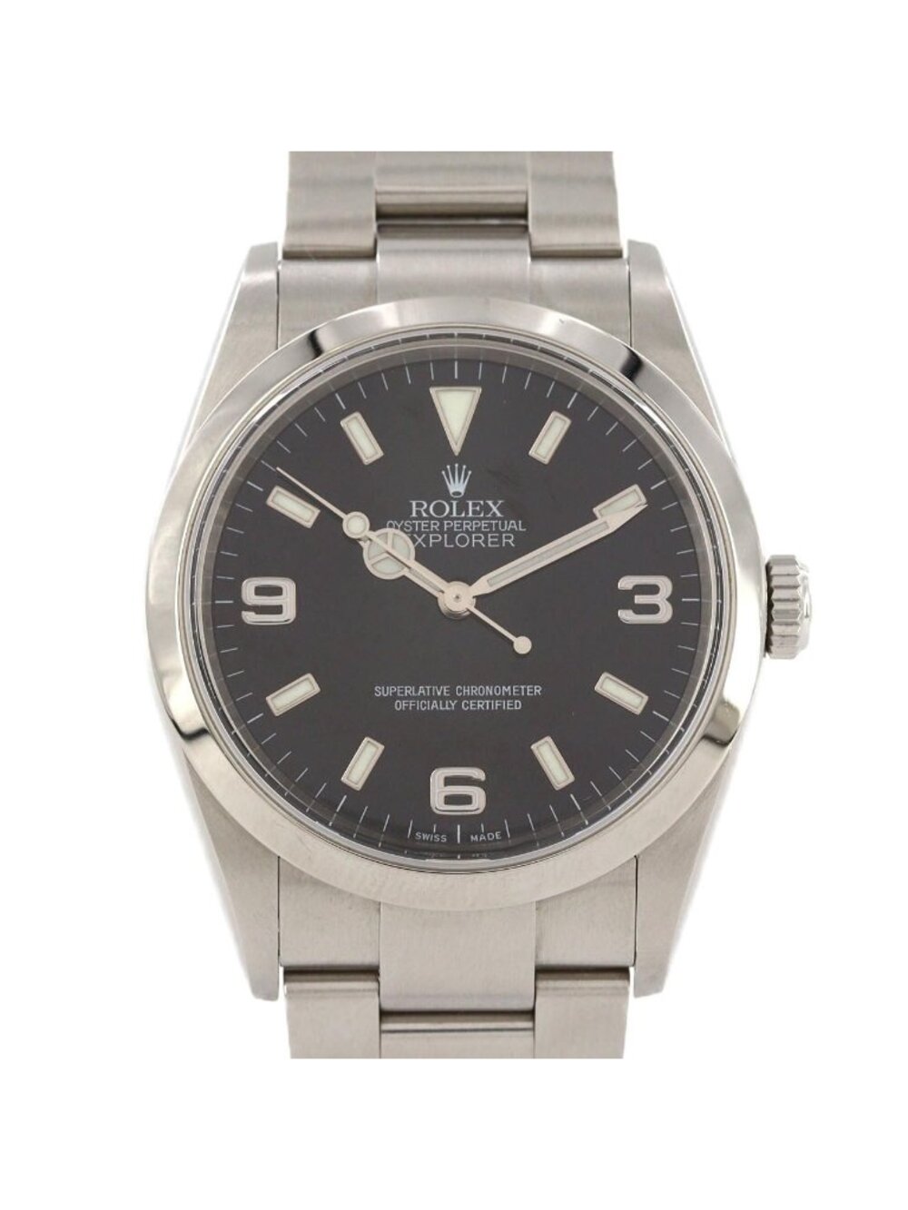 Rolex Explorer-I SS Automatic Number Watch
